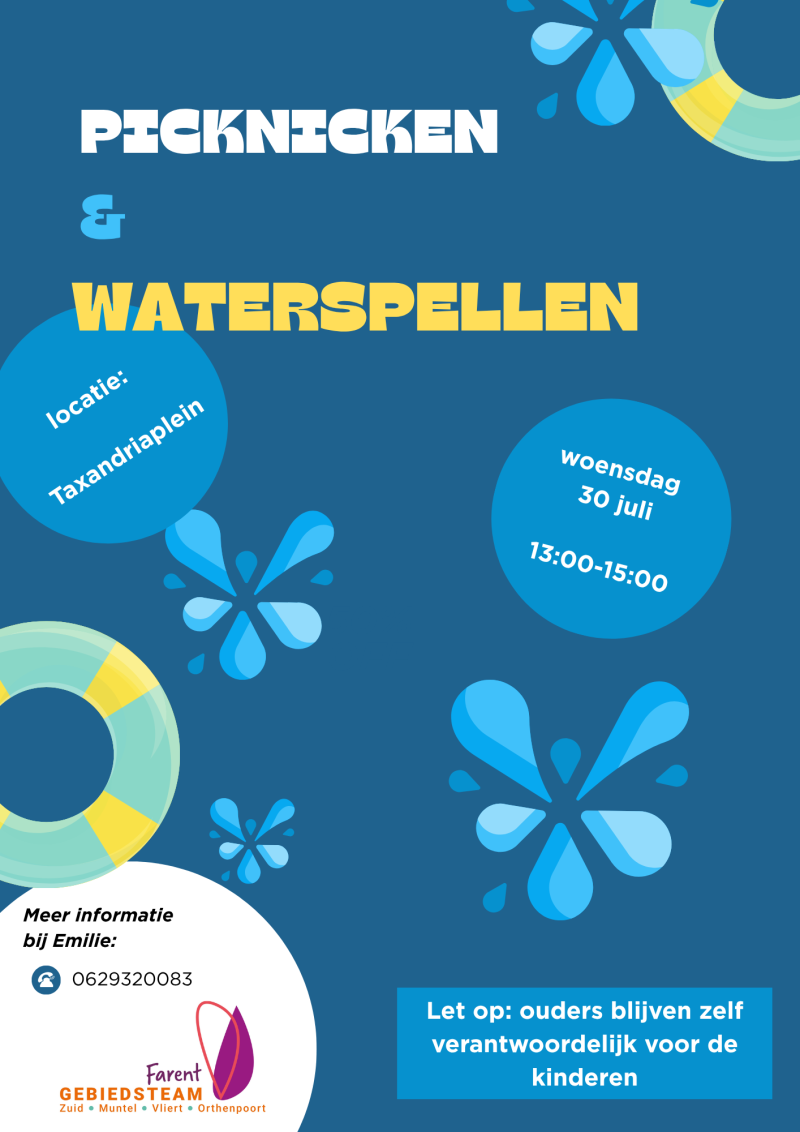 picknick en waterspellen definitief